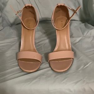 Block 4” heels with ankle strap